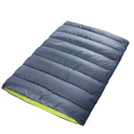 Mountview Double Sleeping Bag Bags Outdoor Camping Hiking Thermal -10℃ Tent Grey