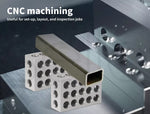 Traderight 123 Block Set 1-2-3 Blocks 23 Holes Machinist Woodworking Workshop