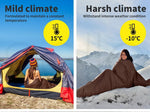 Mountview Sleeping Bag Double Bags Outdoor Camping Hiking Thermal -10 Tent Sack
