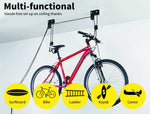 Monvelo Kayak Hoist Pulley 54KG Bike Holder Lift Garage Ceiling Storage Rack