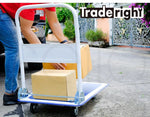 Traderight Folding Platform Trolley Hand Truck Foldable Cart Heavy Duty 300kg