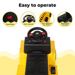 Caterpillar Liscenced Ride On Dump Truck Pretend Play Toy