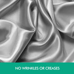 Dreamz Quilt Cover Set Silky Satin Quilt Cover Luxury Duvet Pillowcases Summer.