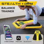 Centra Exercise Elbow Support Balance Trainer Fitness Abs Core Bluetooth APP