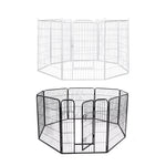 Pawz Pet Dog Playpen Puppy Cage Enclosure Fence Metal 8 Panel 32
