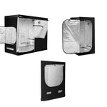 Grow Tent Indoor System Hydroponics Room 600D Oxford Plant Reflective Aluminium