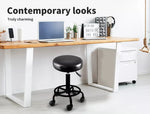 Levede Salon Stool Swivel Bar Stools Chairs Barber Hydraulic Lift Hairdressing