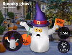 Halloween Inflatable Garden Decorations Party Led Lights Kid Ghost Scary Decor