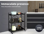 Levede Storage Rack Garage Foldable Kithen Organizer Shelves Bookshelf Shelf