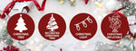 Santaco Christmas Tree Xmas Home Decorations Ornaments LED Light Green Decor
