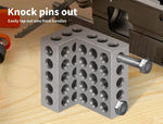 Traderight 123 Block Set 1-2-3 Blocks 23 Holes Machinist Woodworking Workshop