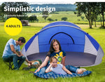 Mountview PopUp Tent Camping Beach Tents 4 Person Portable Hiking Shade Shelter