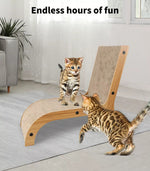 Pawz Cat Scratch Pad Cardboard Kitten Cat Scratcher Scratching Board Scatch Toy