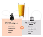 Slow Juicer Cold Press Juicers Extractor Whole Fruit Vegetable Health Processor