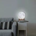 Dimmable 3D Magical Moon Lamp USB LED Night Light Moonlight Touch Sensor Lamp au