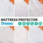 Dreamz Mattress Protector Topper Waterproof Fitted Cover Queen King All Size