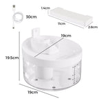 Pawz Automatic Pet Water Fountain Dog Cat Drinking Dispenser Silent LED 2.2L