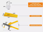 Tile Leveling System 400-2000x Clips Levelling Spacer Tiling Tool Floor Wall