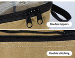 Slimbridge 3PCS Camping Canvas Storage Bags Adventure Portable Caravan Organiser