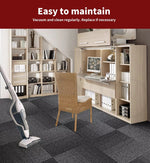 Marlow 20x Carpet Tiles Heavy Commercial Retail Office Gym Flooring 50X50cm