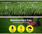 Marlow 40MM Fake Artificial Grass Synthetic Turf Plastic Plant 20SQM Lawn 1x20m