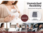 Portable Electric Breast Pump Wearable USB Silent Hands-Free Automatic Milker
