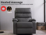 Levede Massage Chair Recliner Chairs Heated Lounge Sofa Armchair 360 Swivel