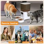 Pawz 5L Automatic Pet Feeder Dog Cat Auto Smart Food Dispenser Timer Feed 2 Bowl