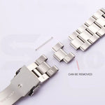 Replacement Stainless Steel Strap Band Clasp for Apple Watch /Sport ROSE GOLD