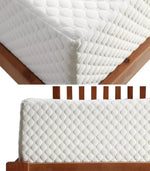Dreamz Mattress Topper Memory Foam 25cm Comfort Washable Soft Cover King Queen.