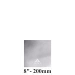 8″ Square Silver Cake Boards – Standard