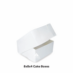 8x8x4 inch Cake Boxes