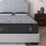 King 21cm Hybrid Mattress: Gel Memory Foam + Pocket Springs for Firm, Supportive Sleep