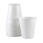 Pack 50pcs 200ml White Water Cup