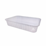 500ml Clear Ribbed Freezer Grade Container