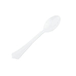 White Flared Spoons – Reusable