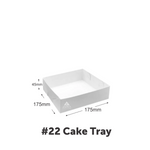#22 Jura Cake/Food Trays – White