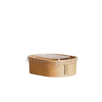 PET Lids For Kraft Mini Containers