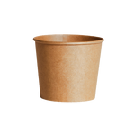 600ml Kraft Round Container