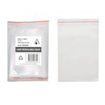 RES0906 – 9″ x 6″ Resealable LDPE Bags