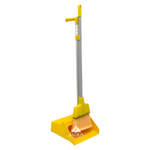 Yellow Upright Loby Dustpan Set