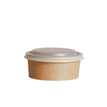 PP Flat Lids For Round Kraft Containers