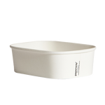 650ml White Rectangular Container