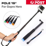 Monopod Tripod Selfie Stick Pole Handheld For Gopro Hero 6 5 4 3 +3 2 1