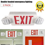 Indoor Emergency Exit Sign Light Fixtures LED Light Safety Indicator Lamp AU