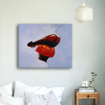 Hand-Painted Oil Painting - Sexy Lips| Modern Abstract Wall Decor With Frame