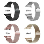 Milanese Magnetic Stainless Steel Strap Band For Apple Watch Series 4/3 /2 /1