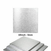 10″ Square Masonite Cake Boards