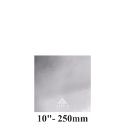 10″ Square Silver Cake Boards – Standard
