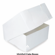 12x12x4 inch Cake Boxes